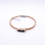 Gibson – Guitar Strings Bracelet with Druzy Stone £40